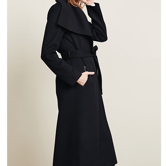 Meghan Markle’s favorite winter coat reversible Black wool gray wool classic - Picture 5 of 17